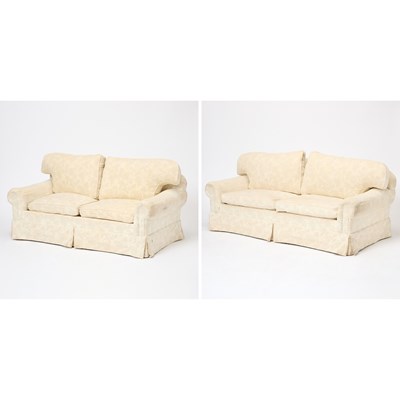 Lot 718 - Pair of Avery Boardman Two-Seat Sofas