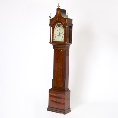 Lot 154 - Federal Inlaid Mahogany Tall Clock