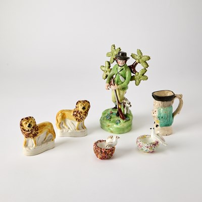 Lot 97 - Group of Staffordshire Figures