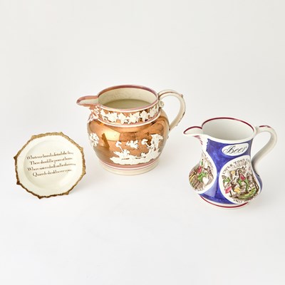 Lot 238 - Three Staffordshire Table Articles