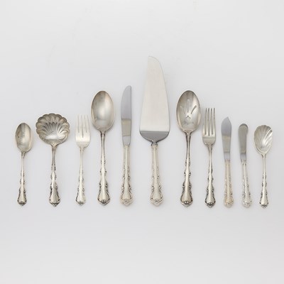 Lot 144 - International Sterling Silver "Angelic" Pattern Flatware Service