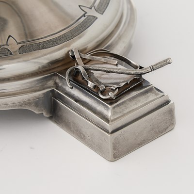 Lot 280 - Equestrian Interest: Gorham for Tiffany & Co. Silver Centerpiece Bowl