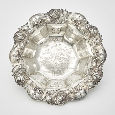 Lot 225 - Yachting Interest: Whiting Sterling Silver Presentation Bowl