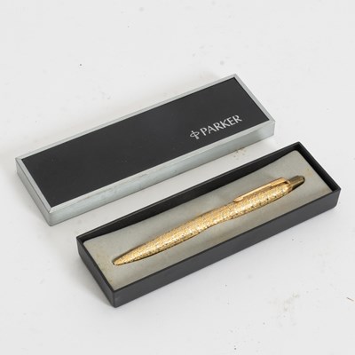 Lot 218 - Parker 18KT Gold Plated Pen