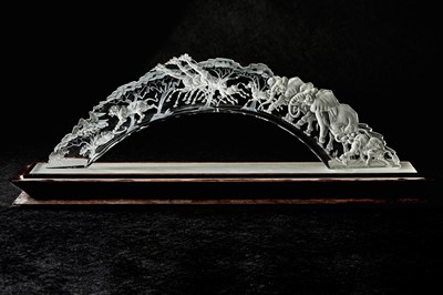 Lot 778 - Steuben Glass Kisima Sculpture