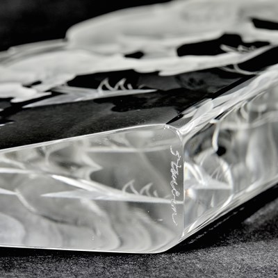 Lot 778 - Steuben Glass Kisima Sculpture