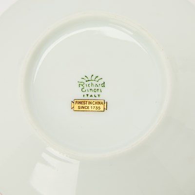 Lot 716 - Richard Ginori Porcelain "Viminale" Pattern Partial Dinner Service
