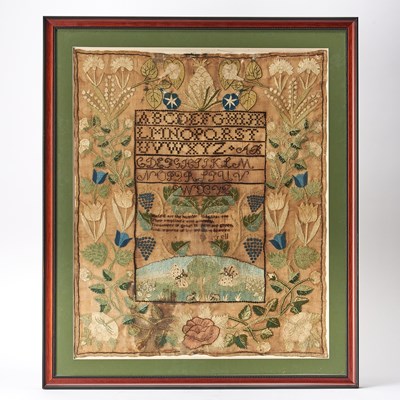 Lot 212 - Needlework Sampler