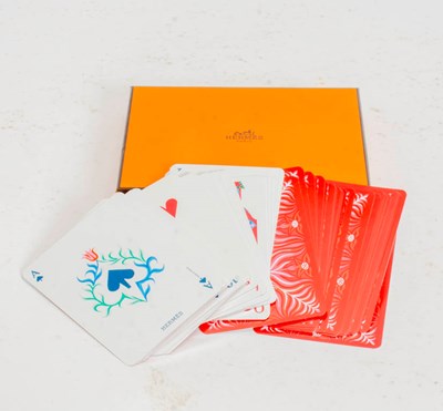 Lot 301 - Set of Hermes Playing Cards