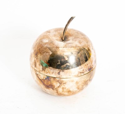 Lot 310 - Christofle Fleuron Silver Plate Apple Form Dish