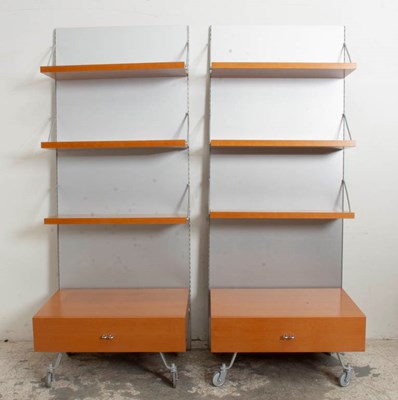 Lot 278 - Pair of Mid Century Modern Shelves
