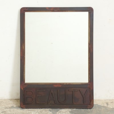 Lot 186 - Metal Framed Mirror