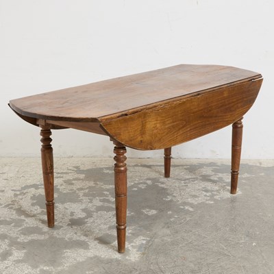 Lot 12 - Provincial Style Drop-Leaf Farm Table