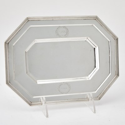 Lot 92 - J.E. Caldwell Sterling Silver Tray