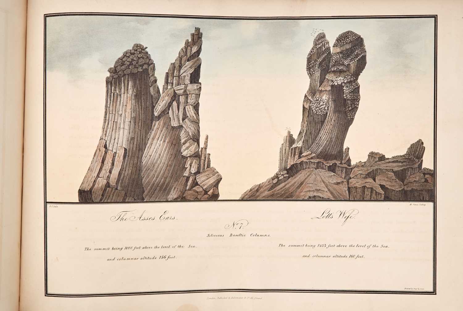 Lot 200 - Extraordinary color plates of the geology of St. Helena