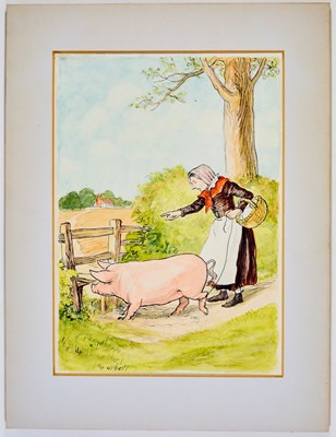 Lot 374 - Drawing attributed to Ernest H. Shepard