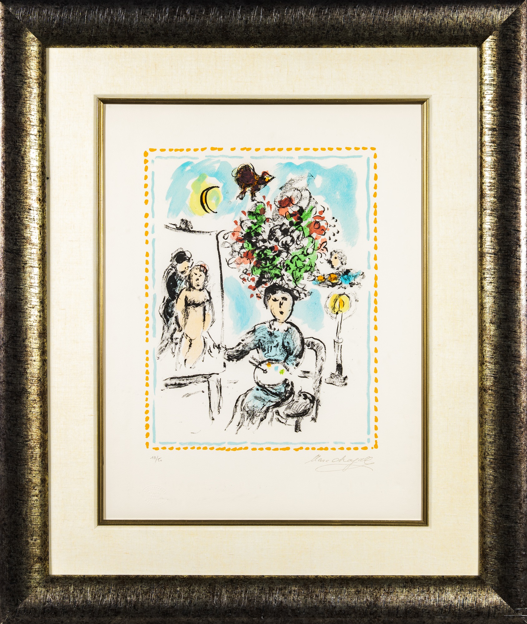 額　Marc　CHAGALL　MA884 Lot 64 - Marc Chagall (1887-1985)