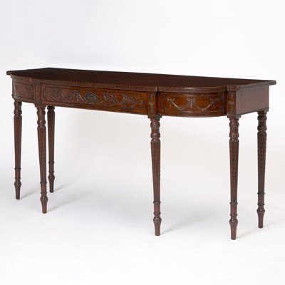 Lot 574 - Regency Mahogany Serving Table