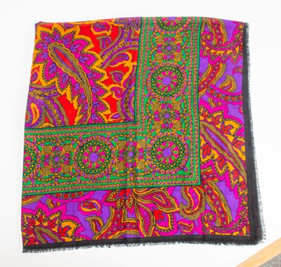 Lot 376 - Yves Saint Laurent Cashmere Scarf