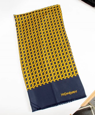 Lot 377 - Yves Saint Laurent Silk Scarf