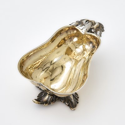 Lot 199 - Russian Silver-Gilt Etrog Box