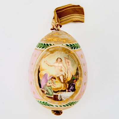 Lot 259 - Russian Porcelain Easter Egg