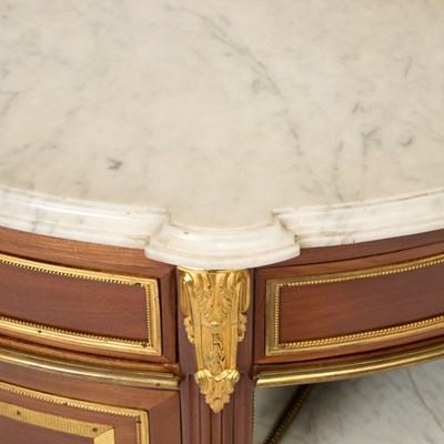 Lot Louis XVI Ormolu Mounted Mahogany Commode a l'Anglaise