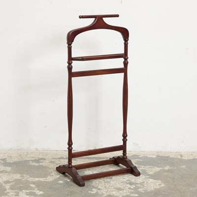 Lot 144 - Mahogany Valet Stand