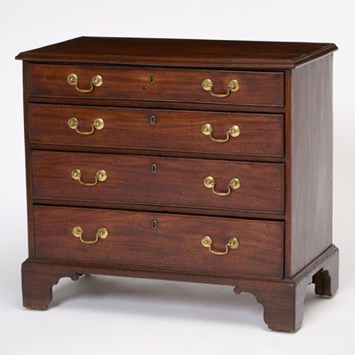 Lot 547 - George III Mahogany Chest