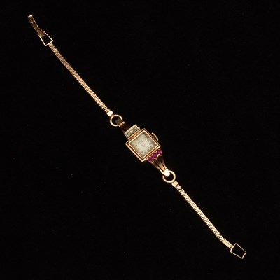 Lot 339 - Hebe 14KT Rose Gold Ladies Wristwatch