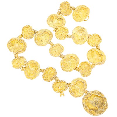Lot 1035 - Cartier Vermeil Silver Belt/Necklace