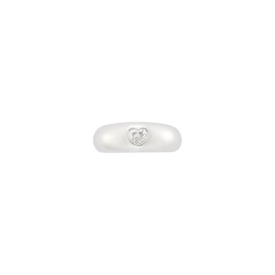 Lot 70 - Cartier White Gold and Diamond Gypsy Band Ring, France