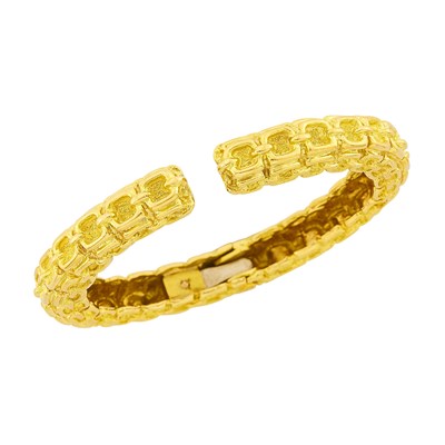 Lot 164 - Wander Gold Bangle Bracelet, France