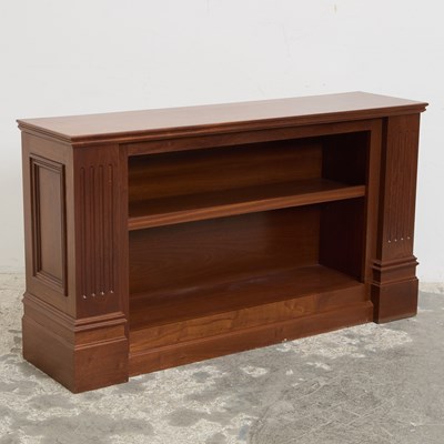 Lot 17 - Mahogany Low Open Bookcase