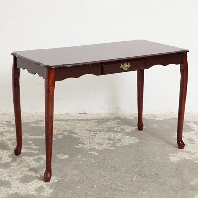 Lot 113 - Queen Anne Style Lacquered Desk