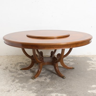 Lot 12 - Lazy Susan Dining Table