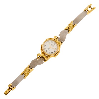 Lot 1071 - Joan Blazquez Lady's Two-Color Gold 'Altafulla' Wristwatch