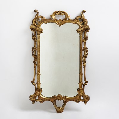 Lot 49 - Irish George III Style Giltwood Mirror