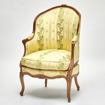 Lot 455 - Louis XV Walnut Bergere