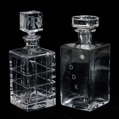Lot 38 - William Yeoward Glass Vodka Decanter