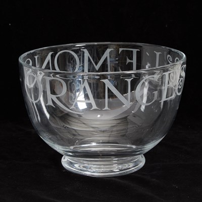 Lot 51 - Emma Bridgewater Glass Fruit Bowl