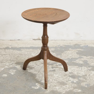 Lot 91 - George III Style Mahogany Diminutive Tripod Table