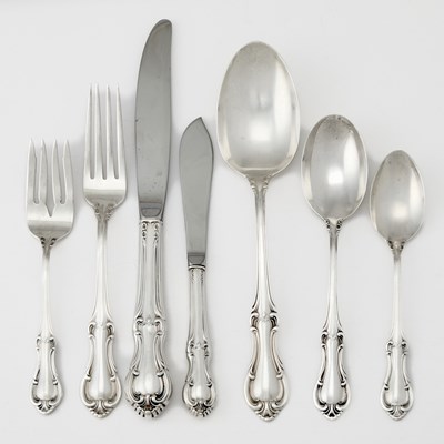 Lot 50 - International Sterling Silver "Joan of Arc" Pattern Part Flatware Service