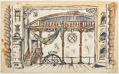 Lot 58 - Mstislav Valerianovich Dobuzhinsky