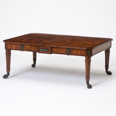 Lot 327 - Regency Style Mahogany Coffee Table