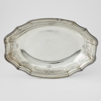 Lot 148 - French Silver Ewer and Basin