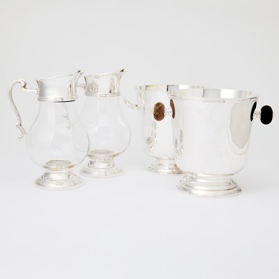 Lot 909 - Group of Christofle Silver Plated Barware
