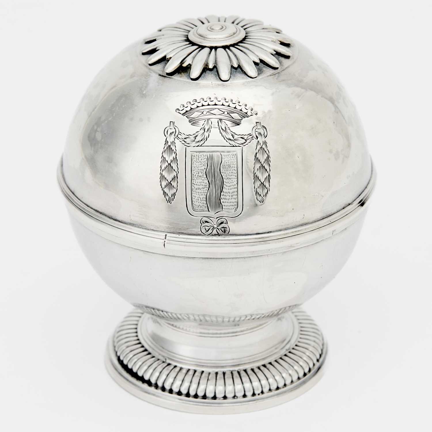 Lot 134 - French Louis XVI Silver Soap Box