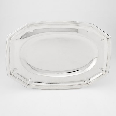 Lot 41 - Belgian Silver Platter