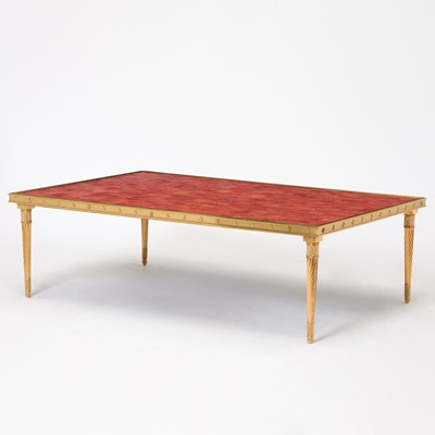 Lot 239 - Maison Jansen Style Gilt Bronze Low Table